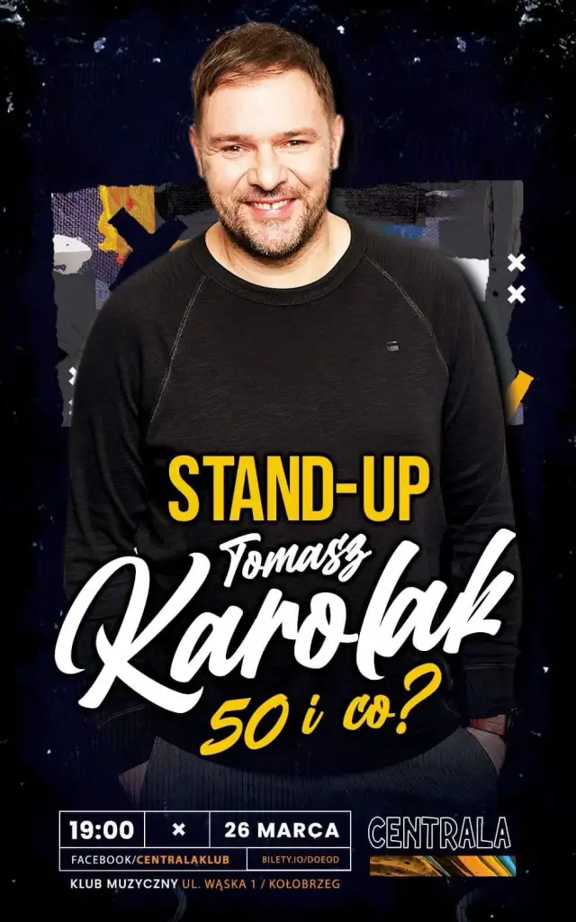 Tomasz Karolak stand up: Odkryj wyjątkowy show 50 i co?