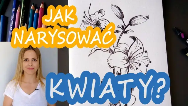 Jak narysować ładne kwiaty - proste techniki i inspiracje rysunkowe