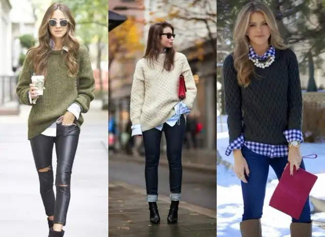 Co pod sweter damski? Stylowe i komfortowe ubrania na każdą okazję