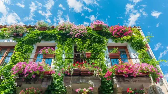 Kwiaty na balkon zdjęcia - Inspiracje na piękny balkon z roślinami 