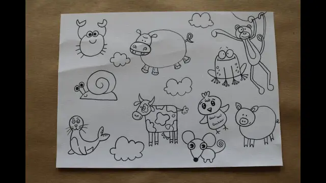 Jak narysować zwierzęta dla dzieci – proste sposoby na radość w rysowaniu