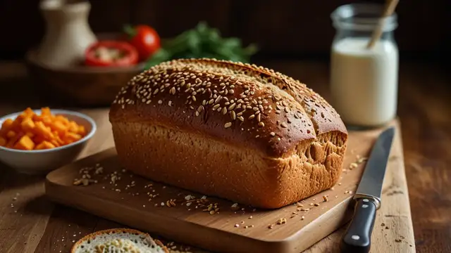 Idealny chleb pszenny z sezamem: Przepis na pyszne kanapki