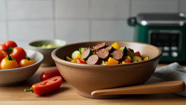 Leczo z cukinią w Thermomixie – łatwy przepis na zdrową wersję lecza