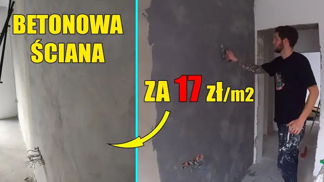 Profesjonalny tynk dekoracyjny beton krok po kroku. Uniknij kosztownych błędów!