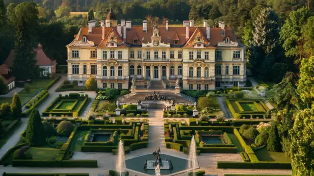 Zabytkowe pałace Wojnowa i okolic - przewodnik historyczny