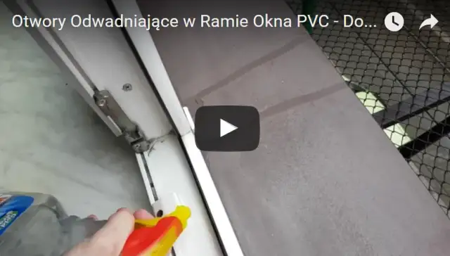 Jak udrożnić otwory odwadniające w oknie, by uniknąć problemów z wodą