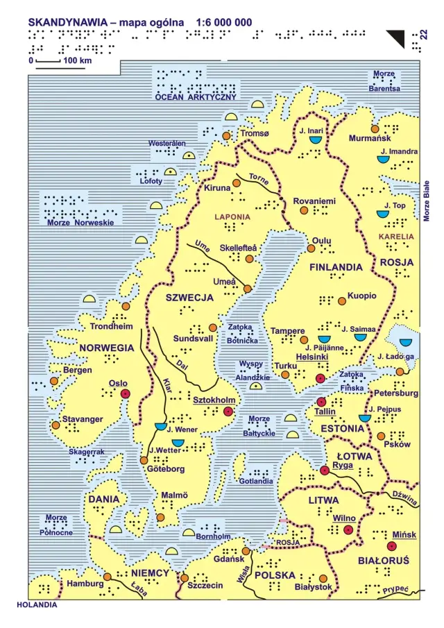 Gdzie dokładnie leży Półwysep Skandynawski? Poznaj jego położenie i kraje