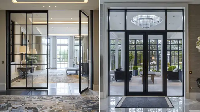 Drzwi do wiatrołapu szklane: Przesuwne czy przeszklone – co wybrać?