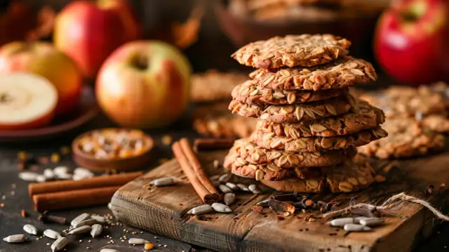 Kruche ciasteczka ze słonecznikiem: Zdrowa przekąska