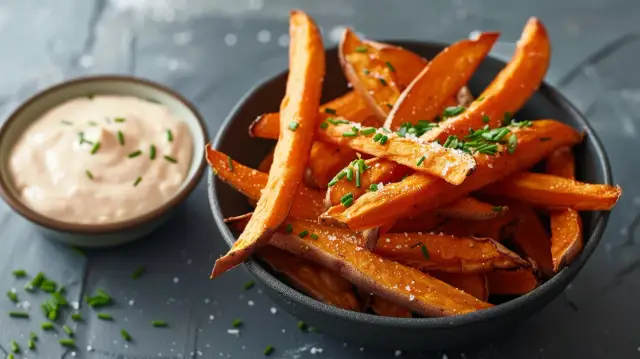Idealne dodatki do frytek z batatów - Inspiracje i przepisy
