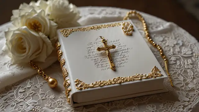 Księga gości na komunię świętą: Wyjątkowa pamiątka na całe życie