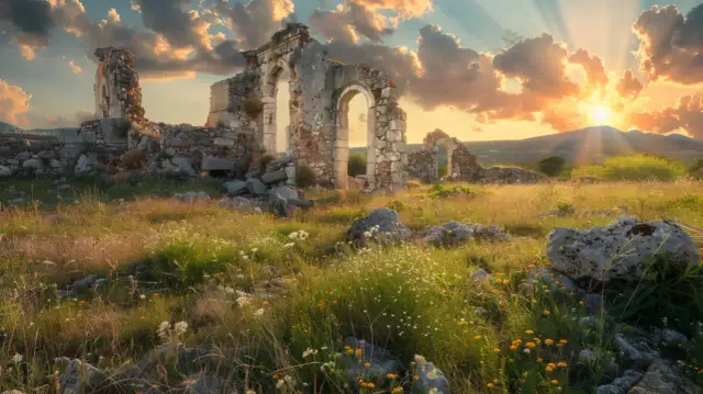 Zagórz: Ruiny klasztoru karmelitów - Historia i tajemnice