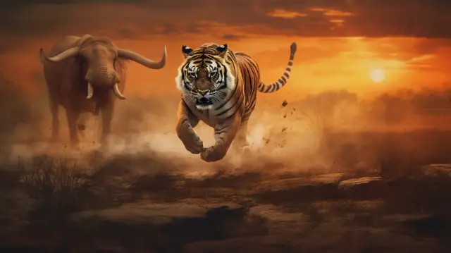 Chiński tygrys występuje teraz w Afryce. Zaskakujące odkrycie!