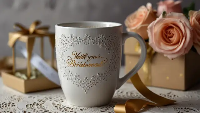 Jak oryginalnie poprosić o zostanie świadkową? Kubek z misją