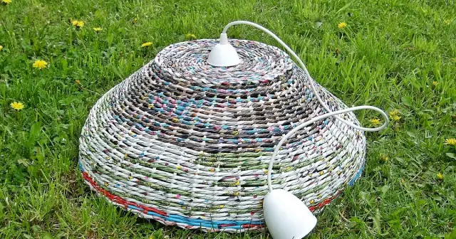 Jak zrobić abażur z wikliny papierowej - prosty sposób na unikalną dekorację