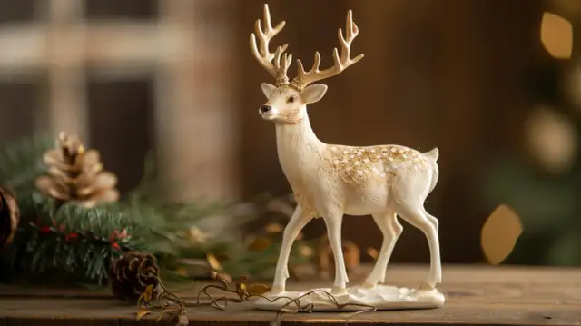 Figurka jelenia: Sztuka dekoracyjna inspirowana naturą