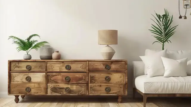 Aranżacja komody w salonie: 6 stylowych pomysłów