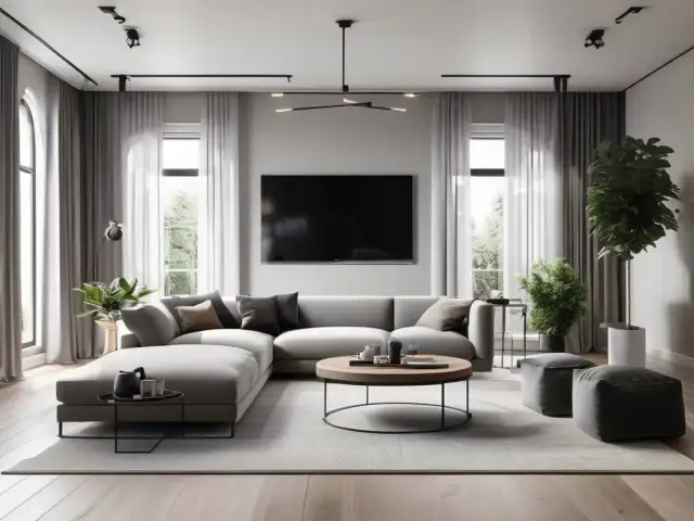 Jak urządzić salon z dwoma oknami, by zyskać więcej światła i przestrzeni