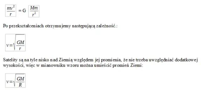 Pierwsza prędkość kosmiczna - poznaj wartość i znaczenie w astrofizyce