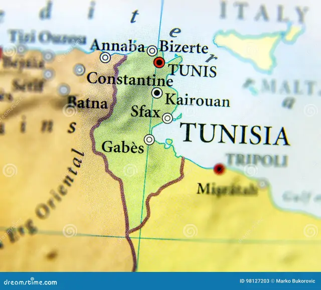 Gdzie leży Tunezja? Mapa, kurorty, geografia i czas lotu