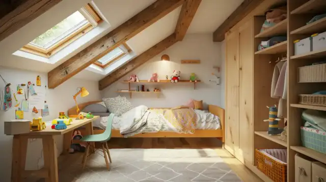 Jak pomalować pokój na poddaszu: 10 praktycznych wskazówek