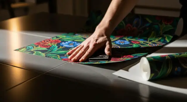 Jak skutecznie przykleić tapetę na glazurę - poradnik krok po kroku