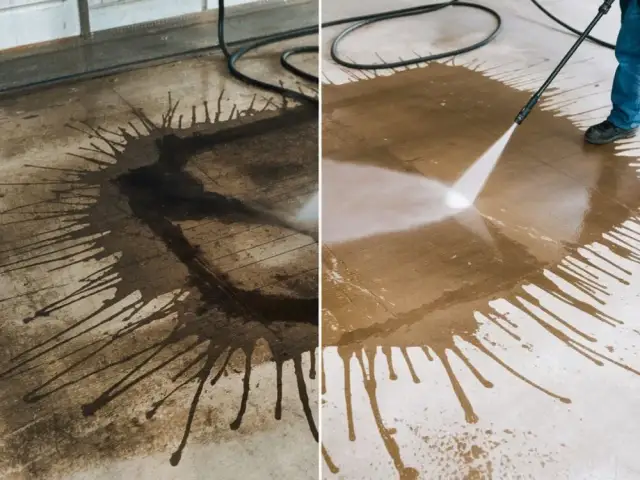 Jak usunąć plamy z oleju silnikowego? Skuteczny poradnik krok po kroku