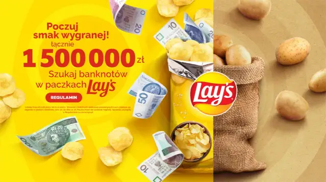 Lay's promocje: W których sklepach wygrasz auto lub gotówkę?