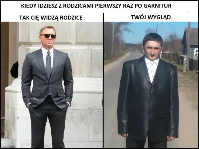 Najlepsze memy z garniturami, które rozbawią każdego fana elegancji