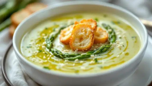 Minestra di Asparagi: Ricetta Cremosa e Facile per la Primavera