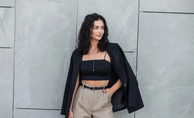 Beżowe spodnie + marynarka: Jak dobrać idealny zestaw?