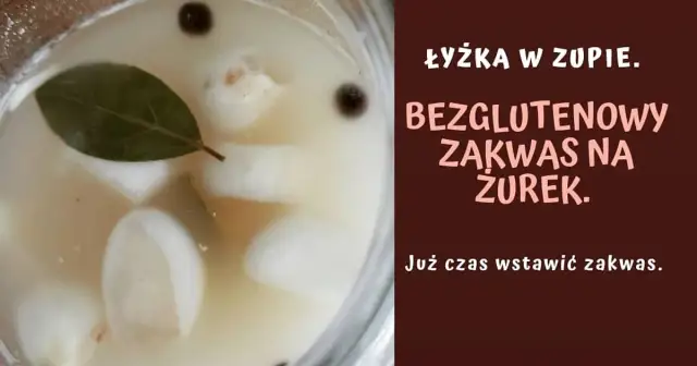 Prosty przepis na zakwas na żurek bezglutenowy, który zachwyci smakiem