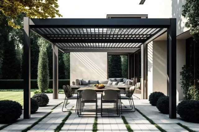 Jak pomalować pergolę? Wybór produktu i malowanie krok po kroku