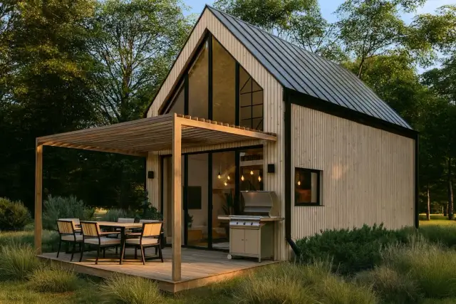 Wybierasz dom szkieletowy? Stal czy drewno co się opłaca?