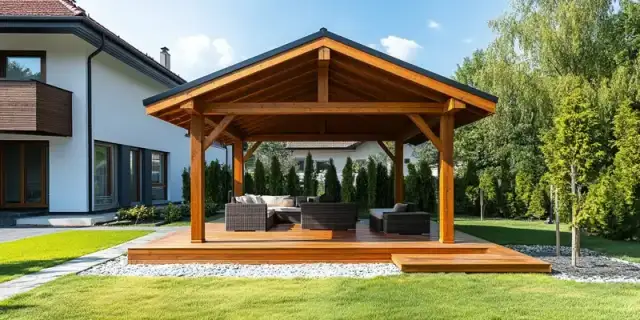 Jakie krokwie na dach altany: wybór, wymiary i materiały dla trwałości