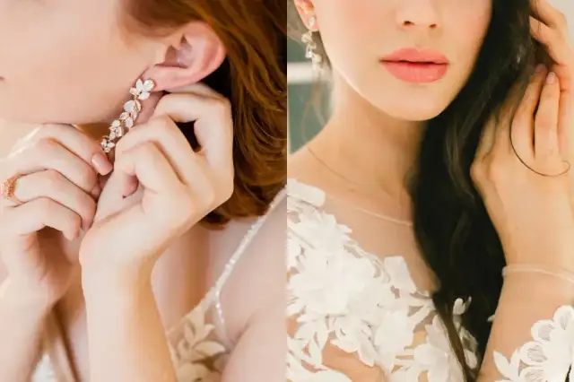 Jakie kolczyki do sukni ślubnej? Wybierz idealne z ekspertem!