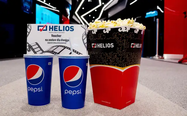 Cena dużego popcornu w Heliosie - Czy się opłaca?
