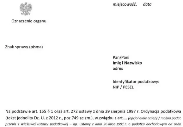 Jak napisać oświadczenie do urzędu skarbowego, aby uniknąć problemów