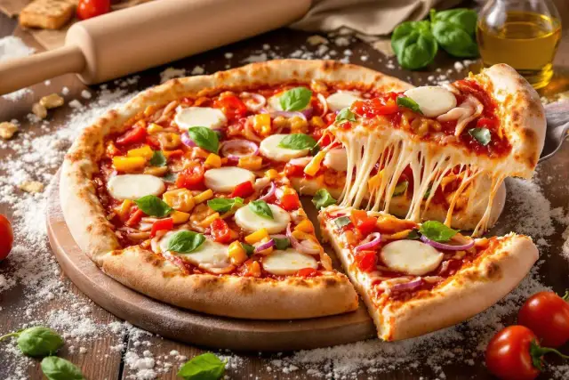 Maîtriser la pâte à pizza épaisse : le secret d'une mie moelleuse
