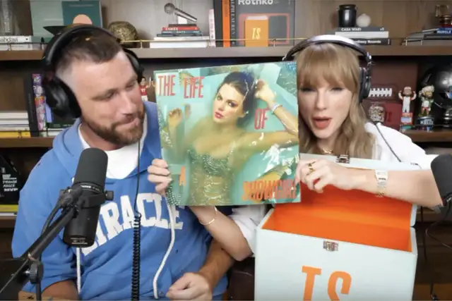Taylor Swift prezentuje okładkę swojego nowego albumu "The Life of a Showgirl".