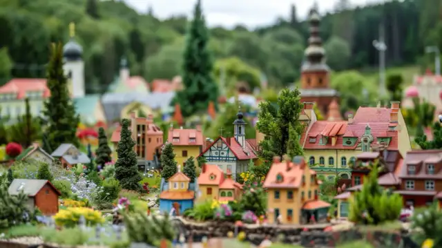 Co robić w Bieszczadach z dziećmi: Park Miniatur dla najmłodszych