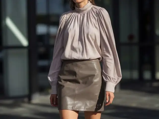 Jaką bluzkę do brązowej spódnicy wybrać, aby wyglądać stylowo?