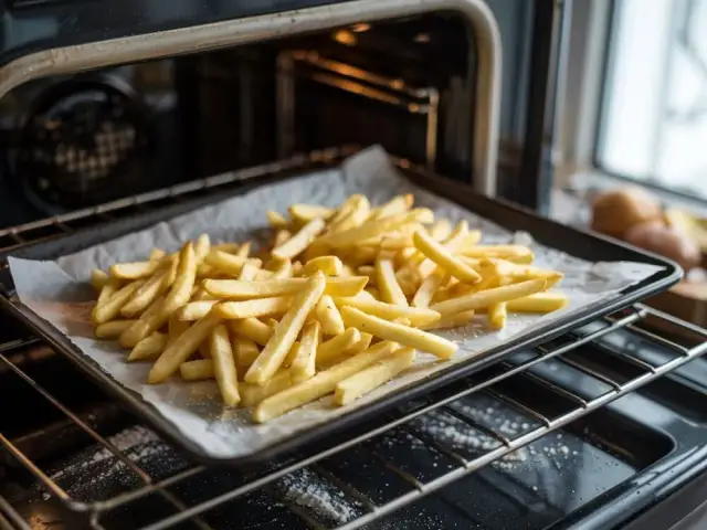 Idealna temperatura frytek z piekarnika: sekret chrupkości!