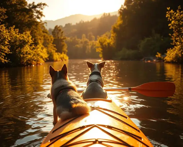 Spływ kajakowy z psem: Przewodnik, ekwipunek i bezpieczeństwo