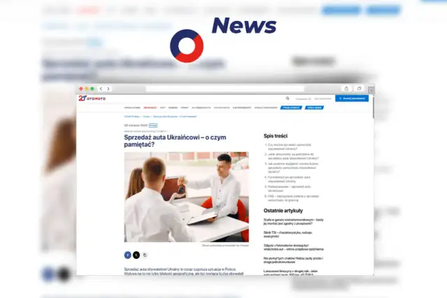 Jak sprzedać auto Ukraińcowi? Krok po kroku i bez ryzyka