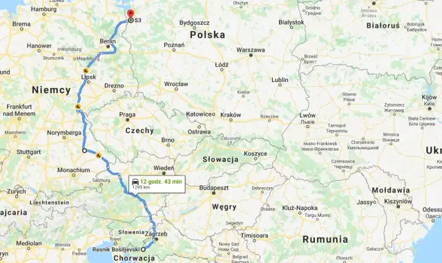 Najlepsza trasa z Poznania do Chorwacji - uniknij zbędnych kosztów i czasu