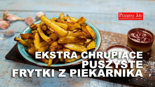 Chrupiące frytki z piekarnika: Prosty przepis na zdrowy przysmak