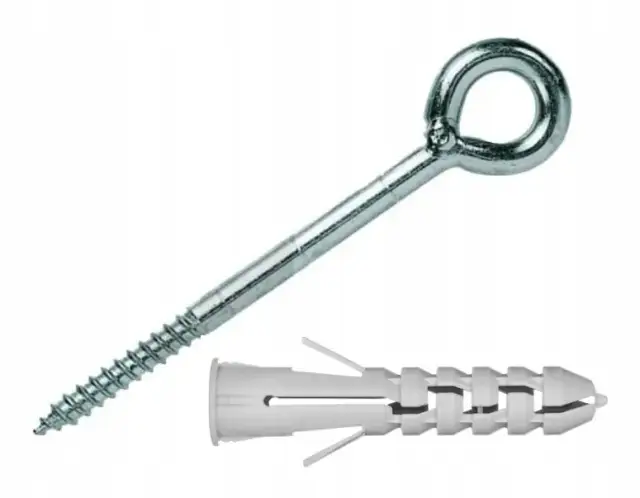 Kotwa rozporowa z hakiem oczkowym - klucz do solidnych mocowań