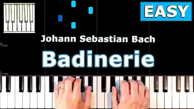 Badinerie Bacha dla dzieci: Łatwe nuty i gra krok po kroku