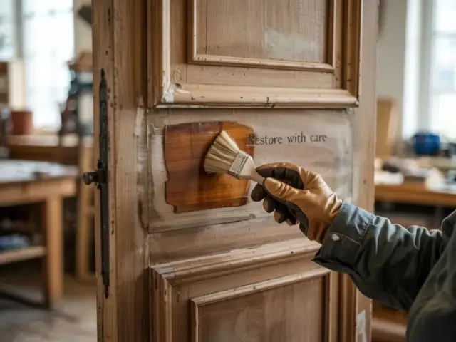 Drzwi z okleiny: Malowanie krok po kroku. Odmień je tanio i trwale!